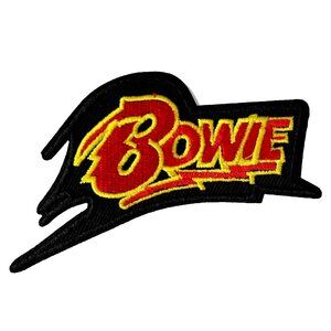3/$15: David Bowie Rock and Roll Music Band Iron-On Sew-On Embroidered Patch